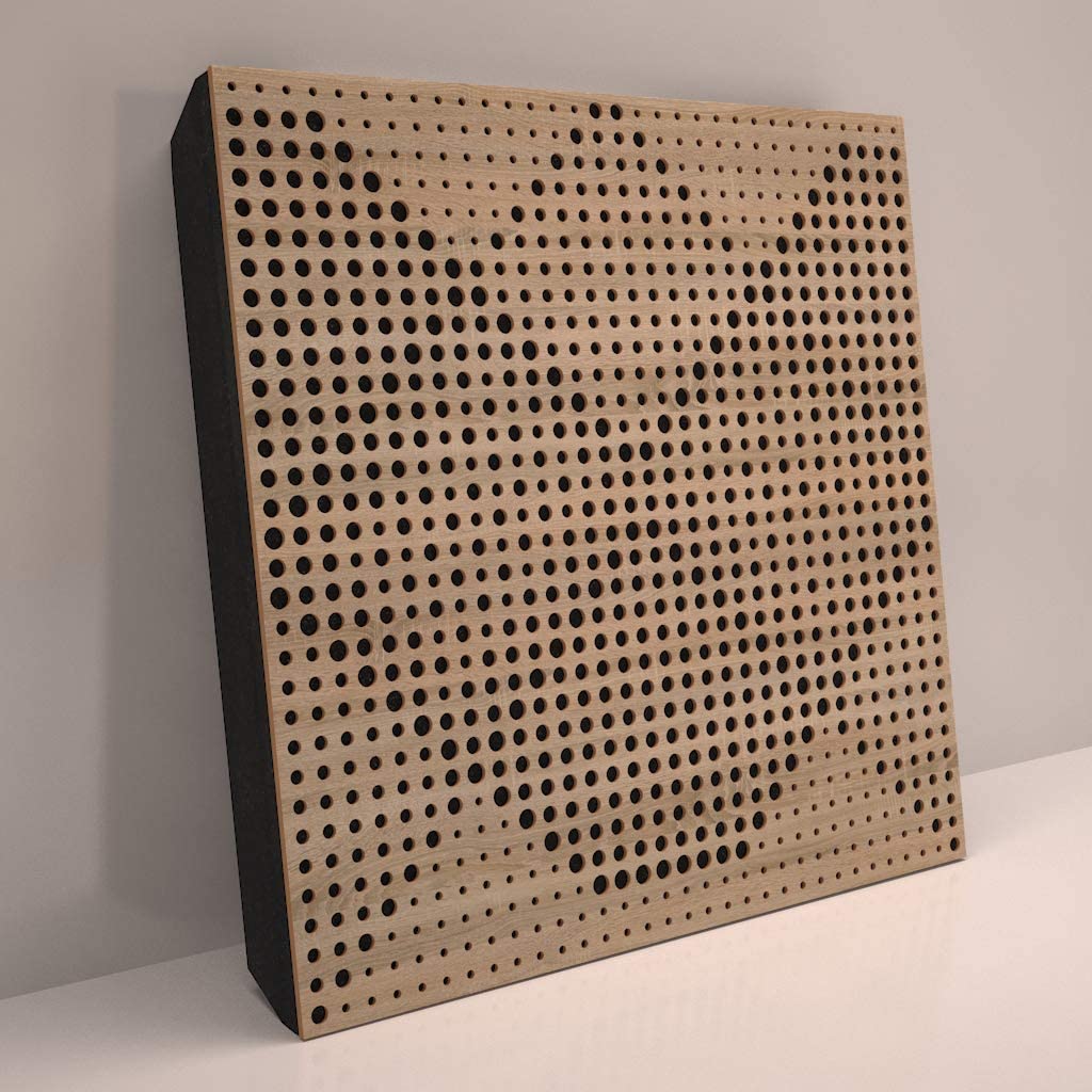 Sound Absorption-Diffuse Acoustic Panel «Wilds» for rec.studio