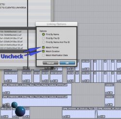 Relink Audio How to Manually Relink audio files in Pro Tools
