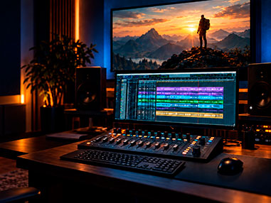 Post production audio service